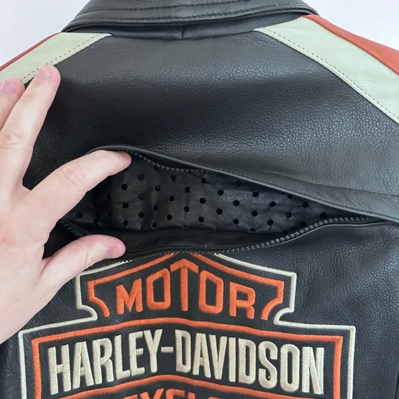 Harley-Davidson Large Winter Riding Jacket with zip in/out lining - Picture 6 of 8